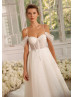 Ivory Pearl Beaded Tulle Fabulous Wedding Dress